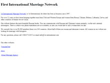 Tablet Screenshot of first-international.com
